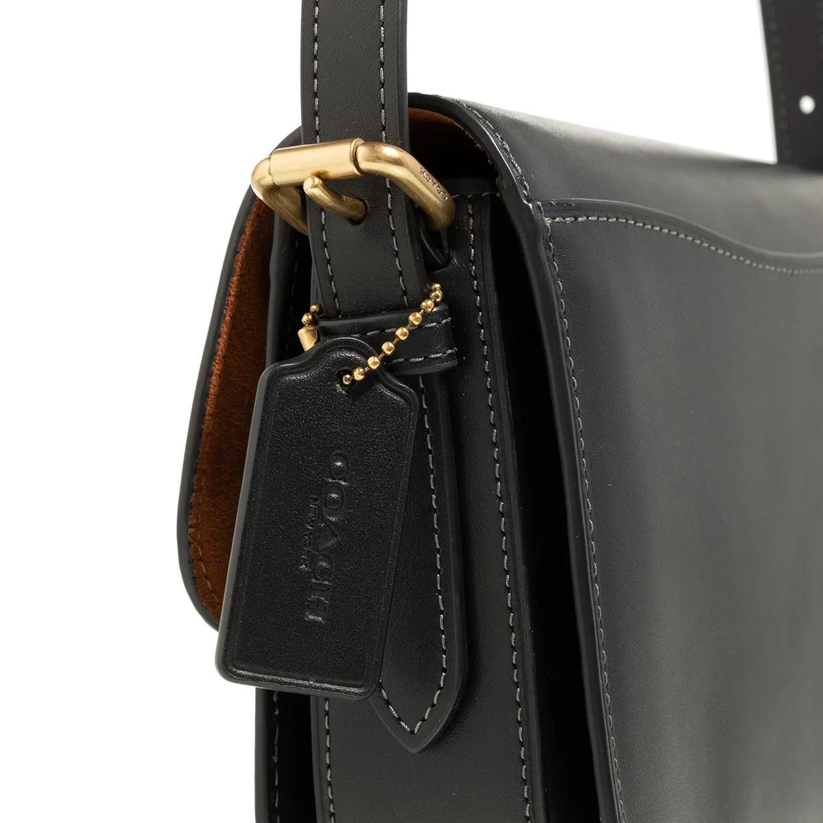 Coach Crossbody bags Refined Calf Leather Sage Shoulder Bag in zwart