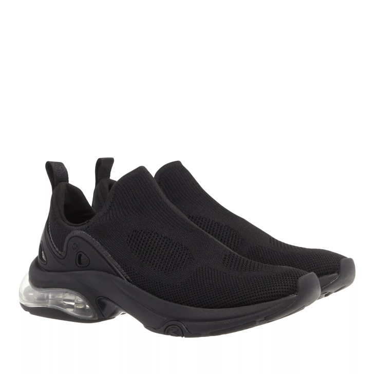 Michael kors black on sale slip on sneakers