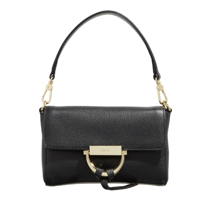Abro Crossbody Bag Umhängetasche Temi/ Black/Gold  Black/Gold