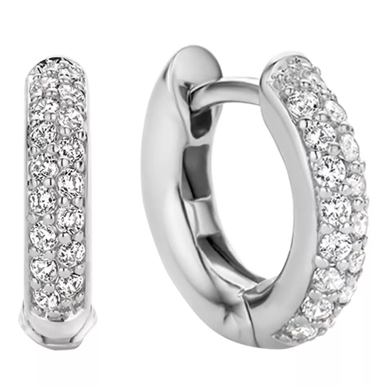 Ti Sento Creolen 7210ZI weiß