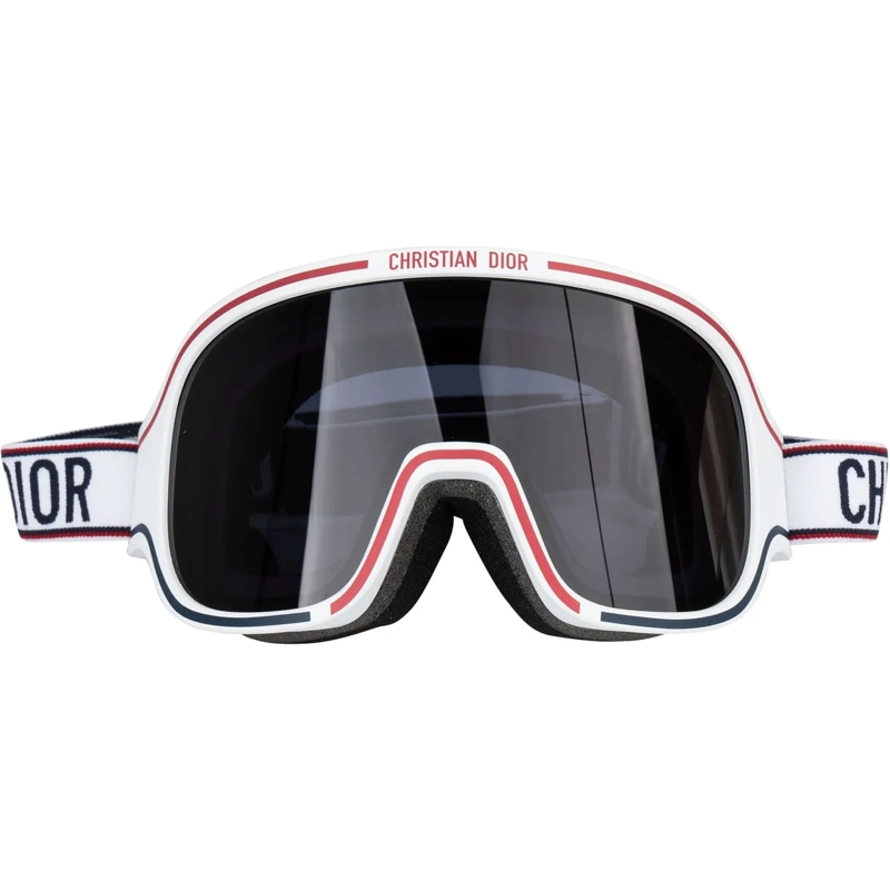Christian Dior  Christian Dior White DiorAlps Ski Goggles weiß