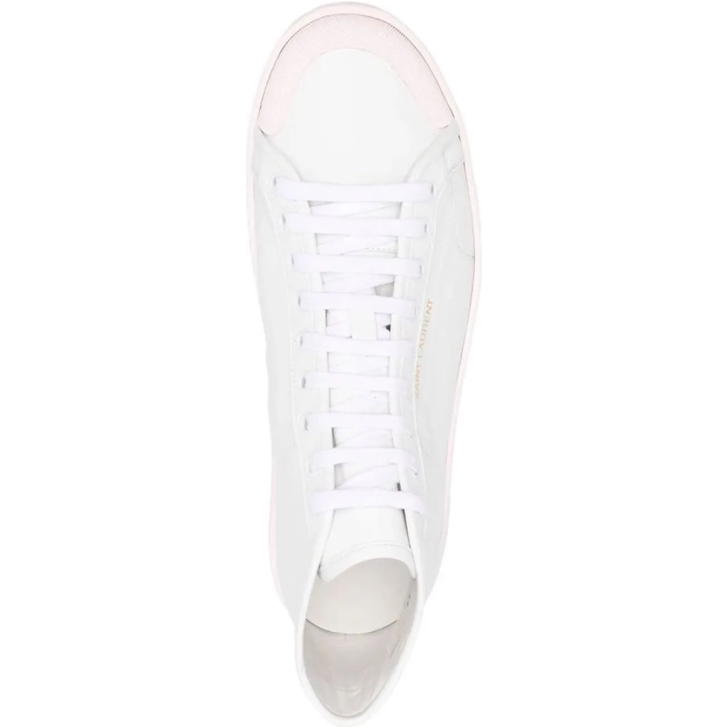 Saint LaurentサンローランSL/39 Logo Mid Sneakersスニーカー Saint Laurent SL/39 mid-top Sneakers | Blue | FARFETCH AE