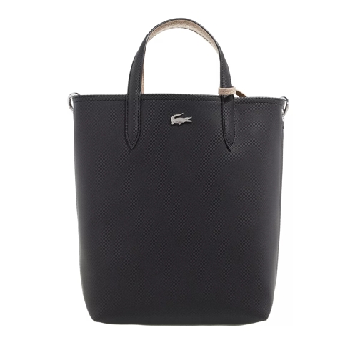 Lacoste Vertical Shopping Bag Noir Krema Tote