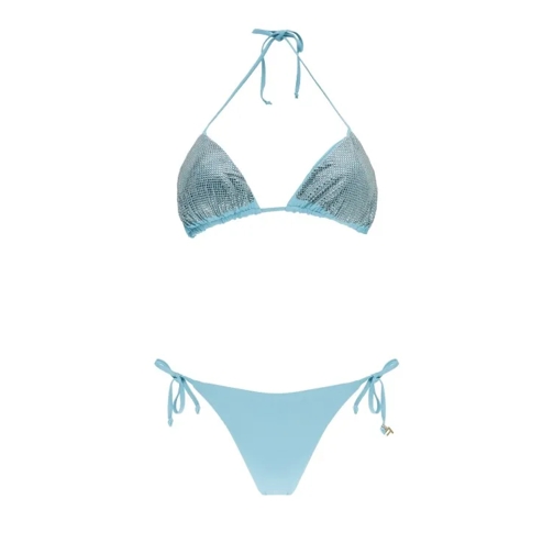 Fisico Halterneck Blue Bikini Blue 