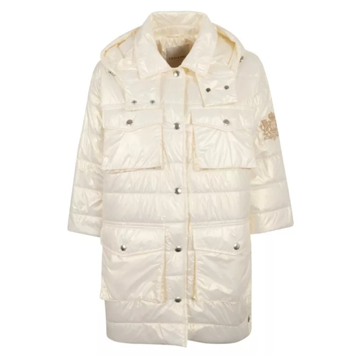 Ermanno Firenze Padded Jacket Neutrals 