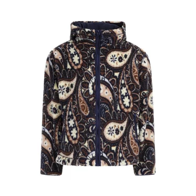 Drôle De Monsieur - Multicolor La Polaire Paisley Jacket - Größe S - black