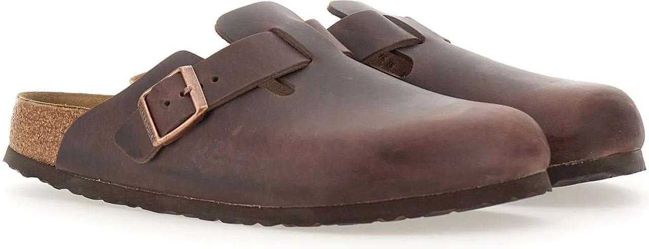 Thumbnail - Birkenstock Slipper & Pantoletten - Boston Sliders Brown - Gr. 40 (EU) - in Braun - für Damen