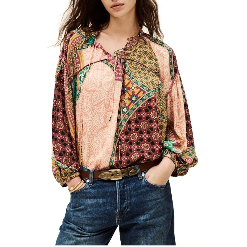 BASH Bluse Ba&sh Faith Blouses Multicolor 1e25fait mehrfarbig(Image 2)