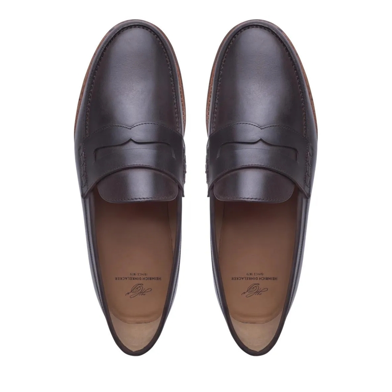 Heinrich Dinkelacker Loafer Loafer Janosh K Plain H mocca(Image 4)