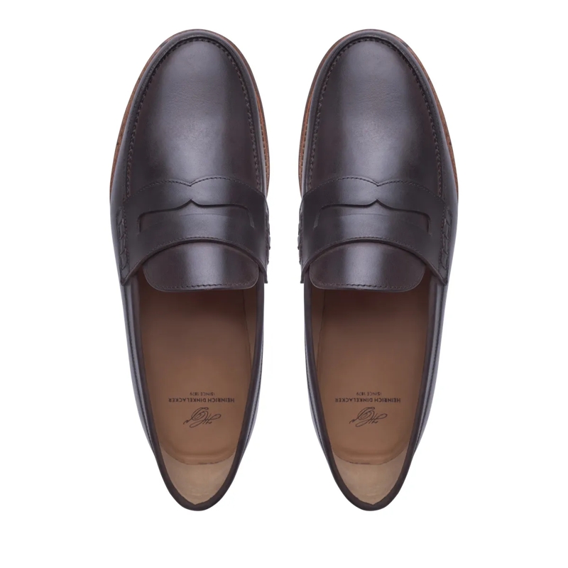 Heinrich Dinkelacker Loafer Loafer Janosh K Plain H mocca(Image 4)