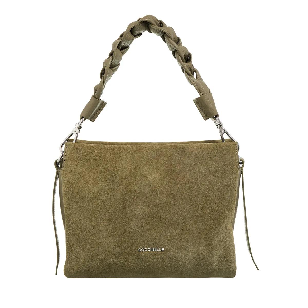 Coccinelle Crossbody Bags - Boheme Suede Bimaterial - Gr. unisize - in Grün - für Damen