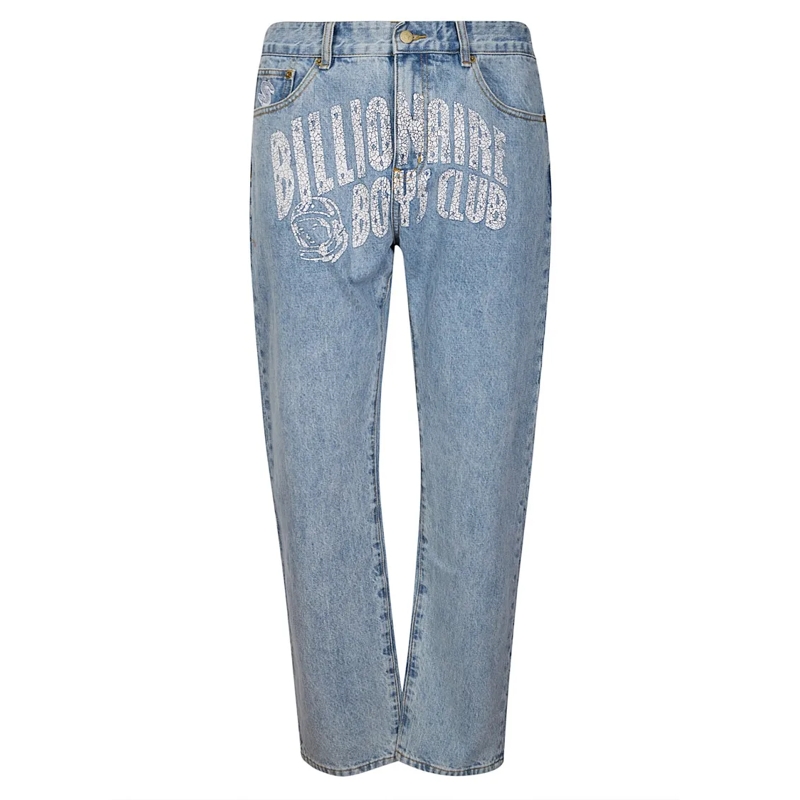 Billionaire Boys Club Jeans Arch Logo Denim Pants Blue