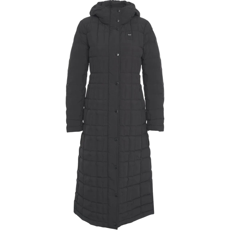 Blauer Veste de transition Quilted down coat schwarz