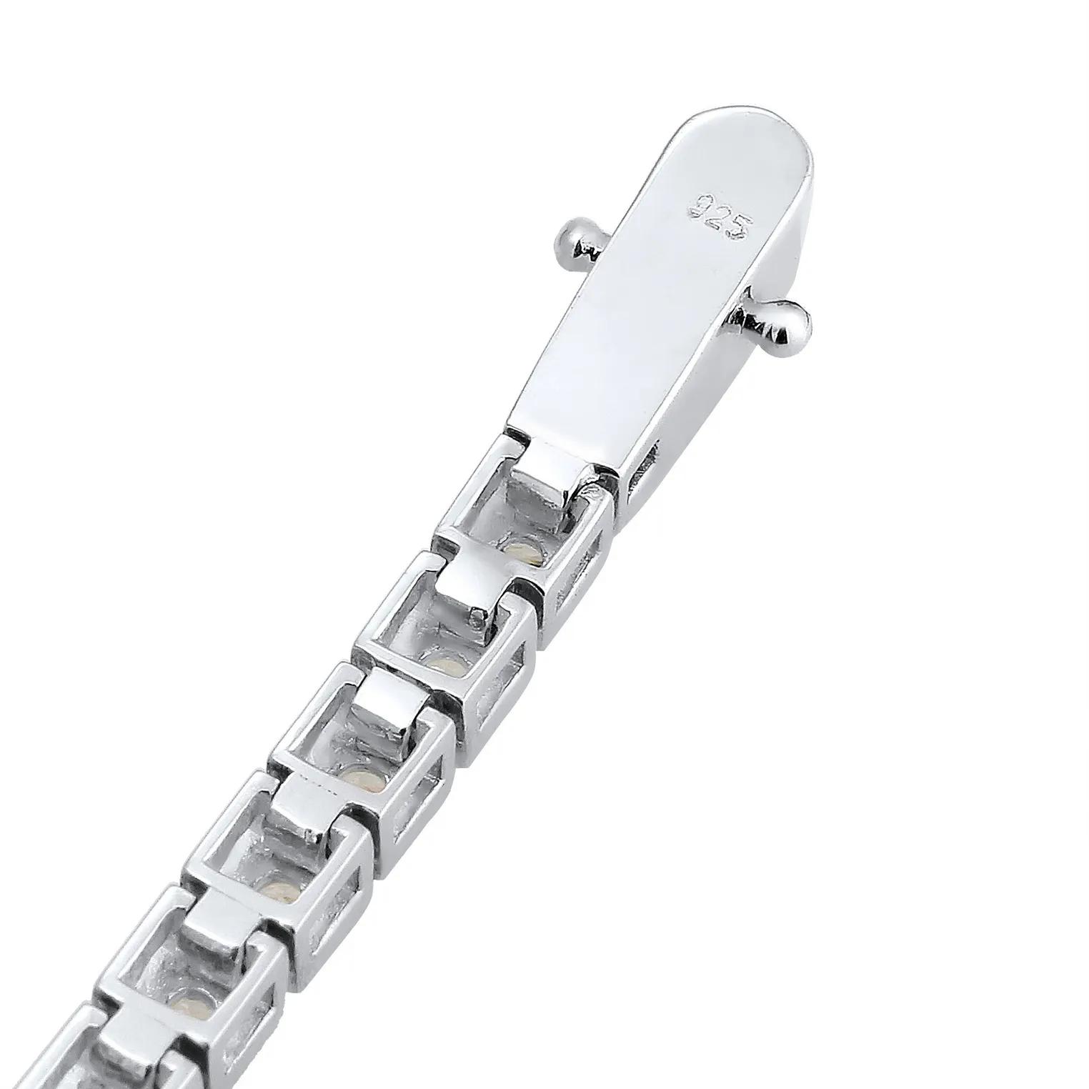 Thumbnail - Elli Armbänder - Armband Tennisarmband Trend Zirkonia Kristalle 925 - Gr. 20 CM - in Silber - für Damen
