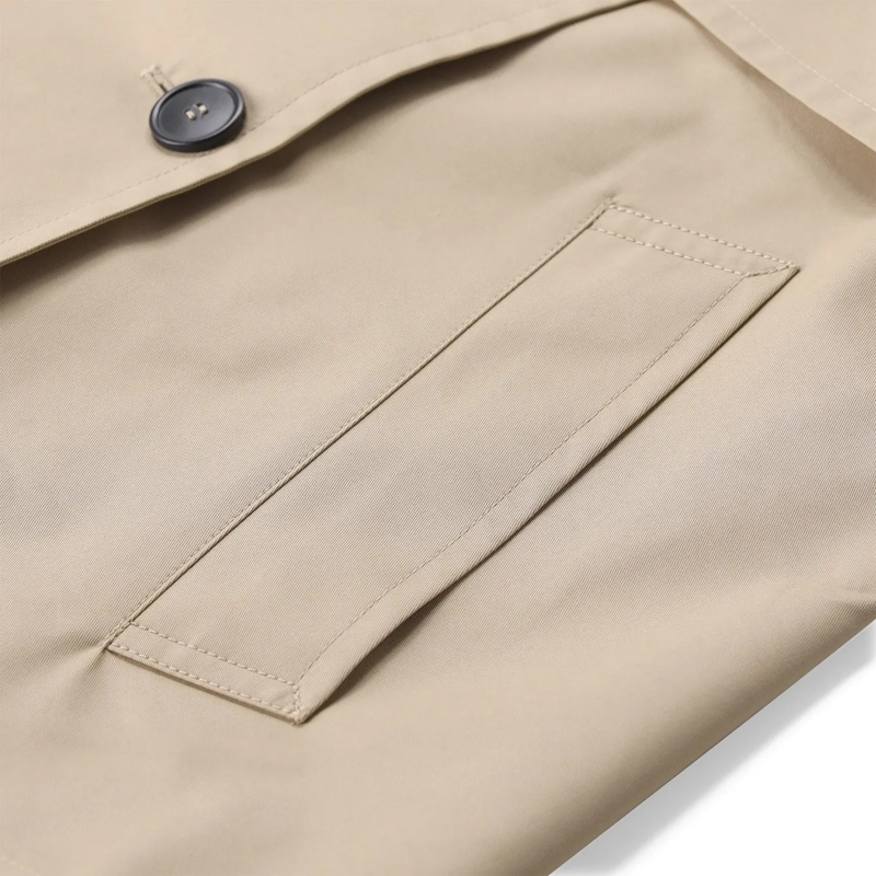 WEEKEND Max Mara Übergangsmantel Trenchcoat Biglia aus Baumwollmix braun(Image 4)