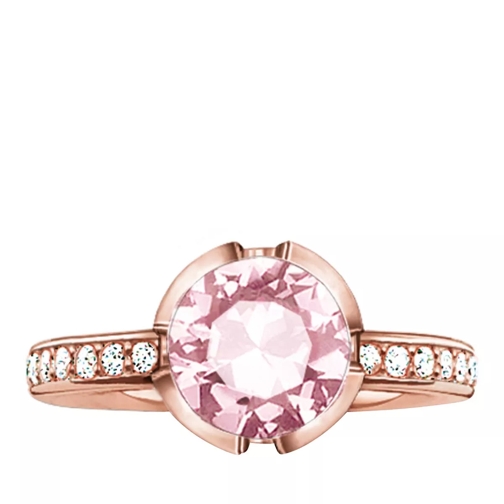 Thomas Sabo Ring pink Cocktail Ring