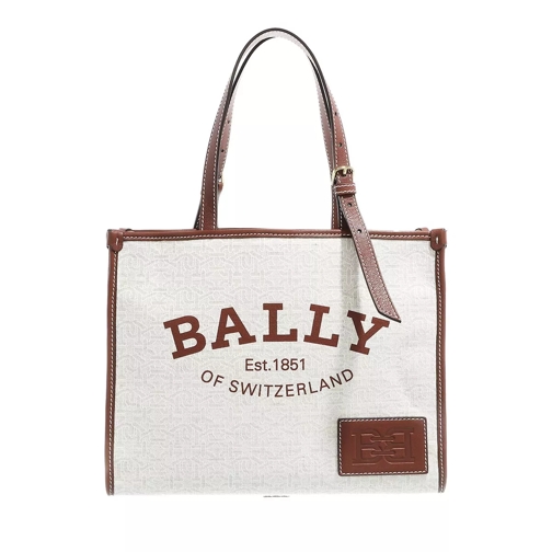 Bally Calie Sm Lmn Natural H.Red Ygold Tote