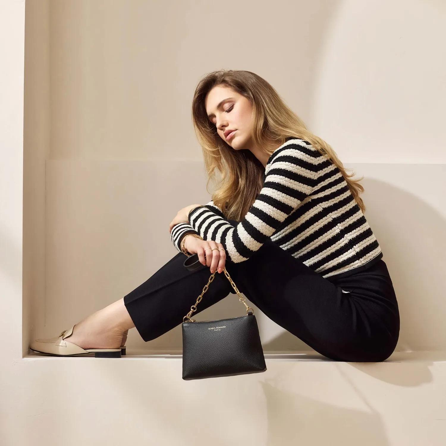 Isabel Bernard Hobo bags Honoré Misra Schultertasche in zwart