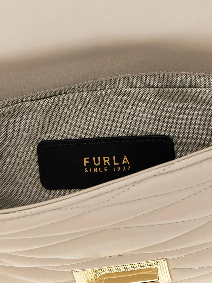 Furla Hobo bags '1927 S' Crossbody Bag in grijs
