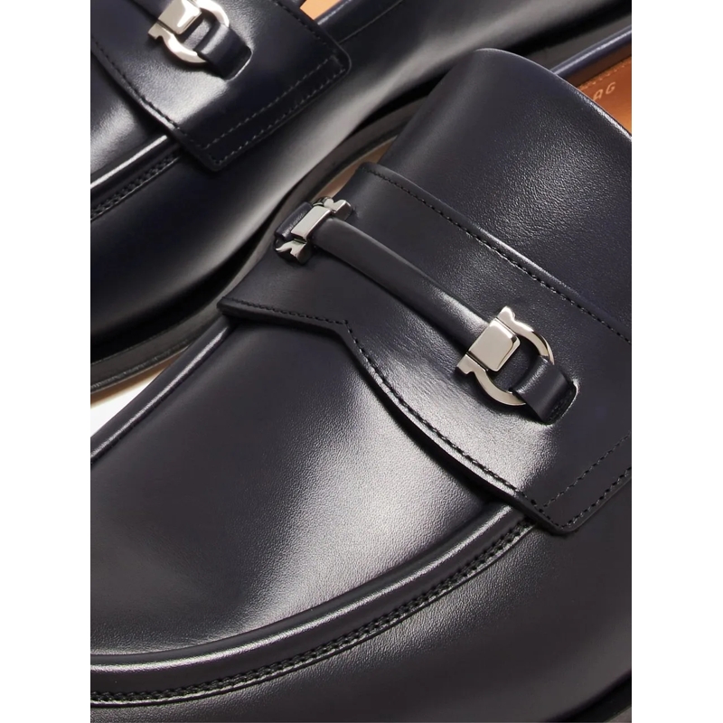 Salvatore Ferragamo Sneaker basse Desmond Gancini Loafers blau