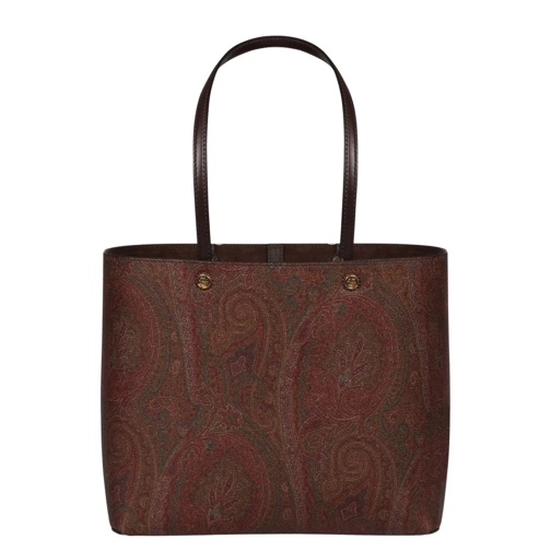 Etro Draagtas Essential Big Bag Brown