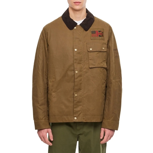 Barbour Workers Wax Jacket Brown Overgangsjas