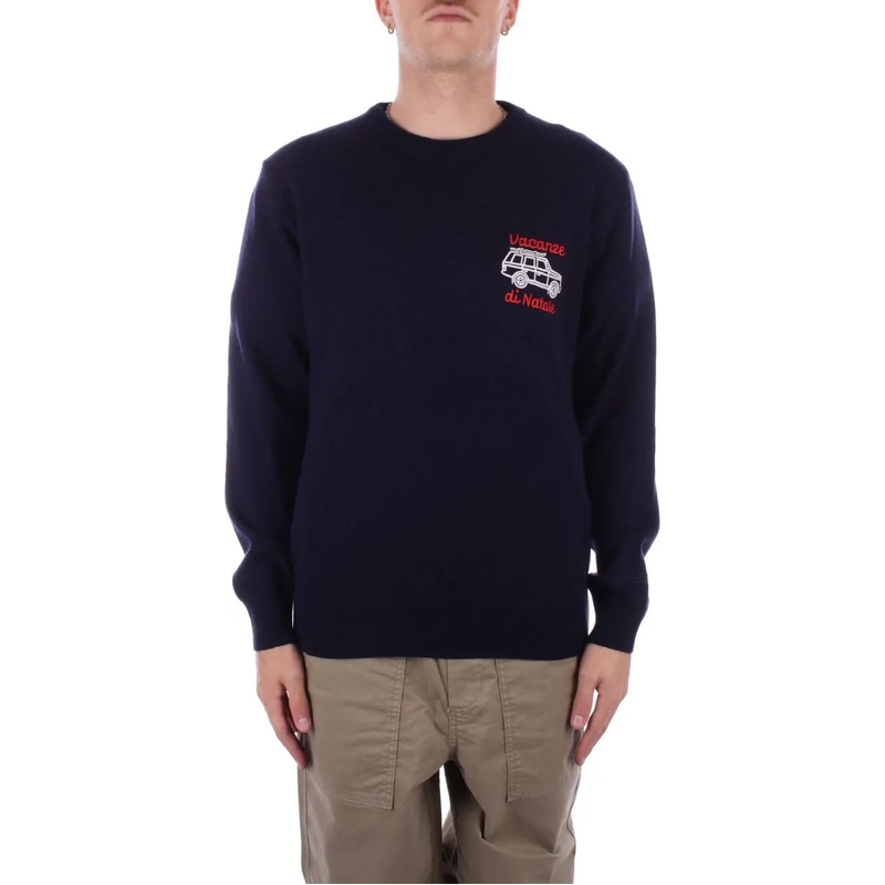 Mc2 Saint Barth  Sweaters Blue blau