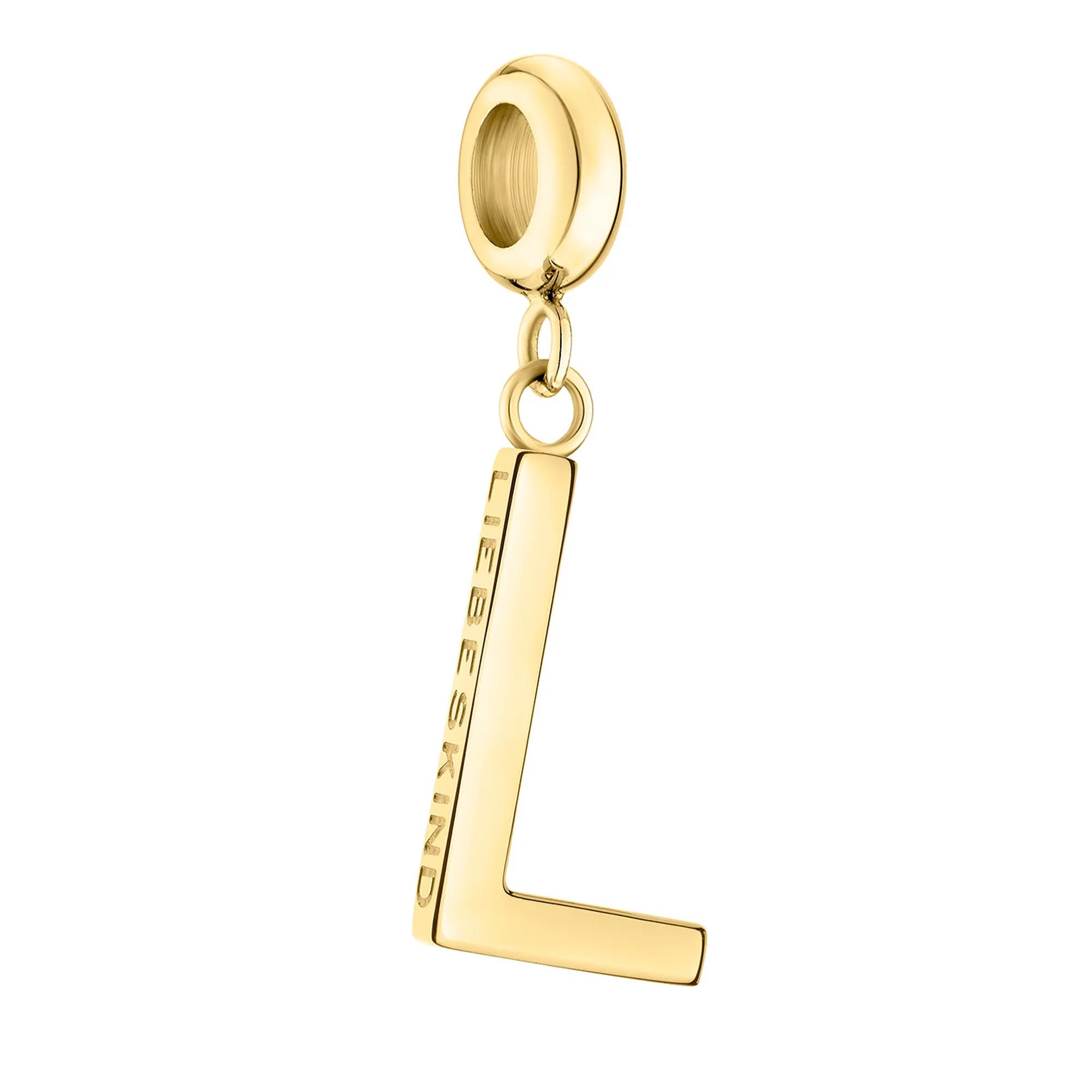 Liebeskind Berlin Charms - Liebeskind Berlin Anhänger - Gr. unisize - in Gold - für Damen