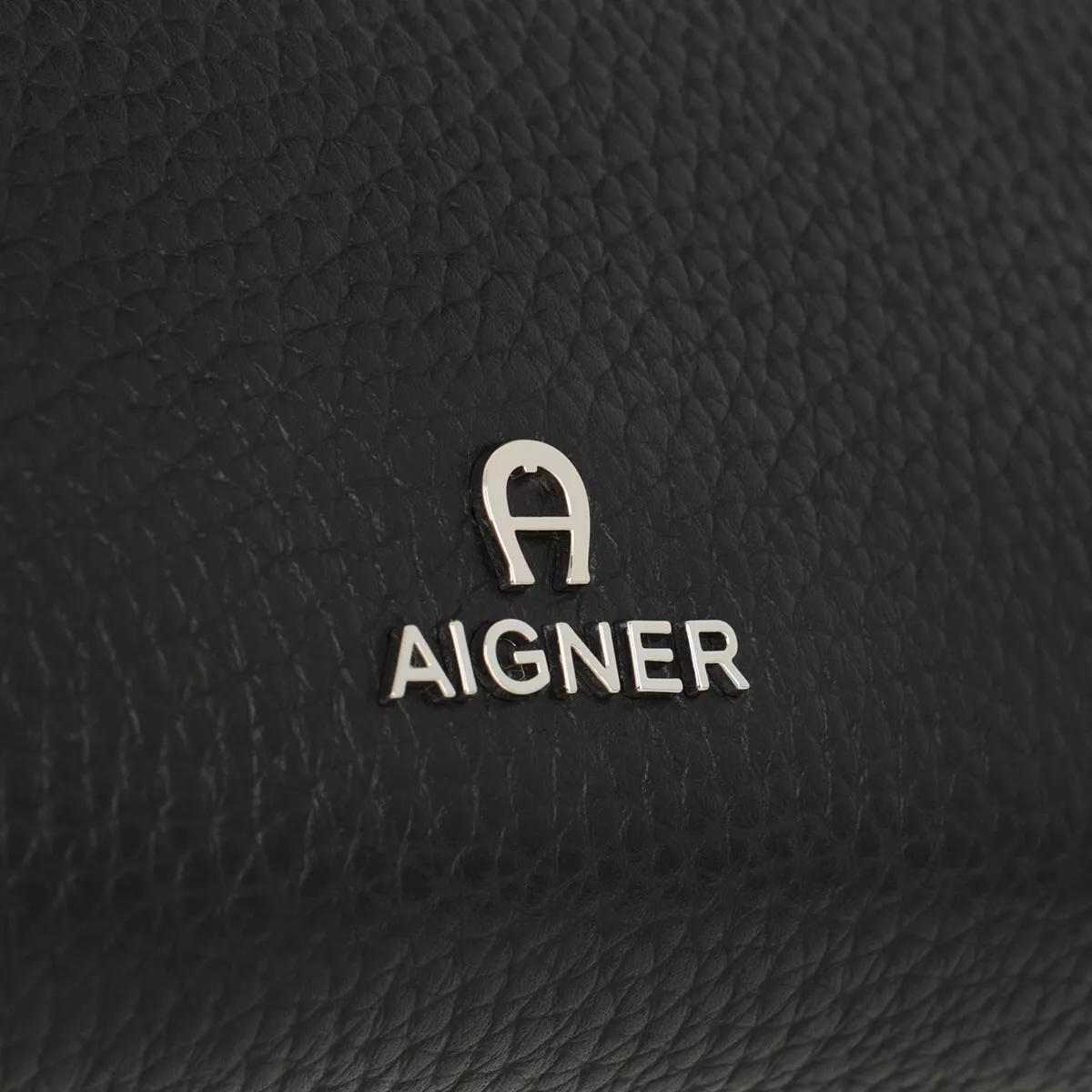 aigner Pochettes Ivy Small in zwart