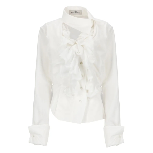 Vivienne Westwood Hemden Wizard Frill Shirt White