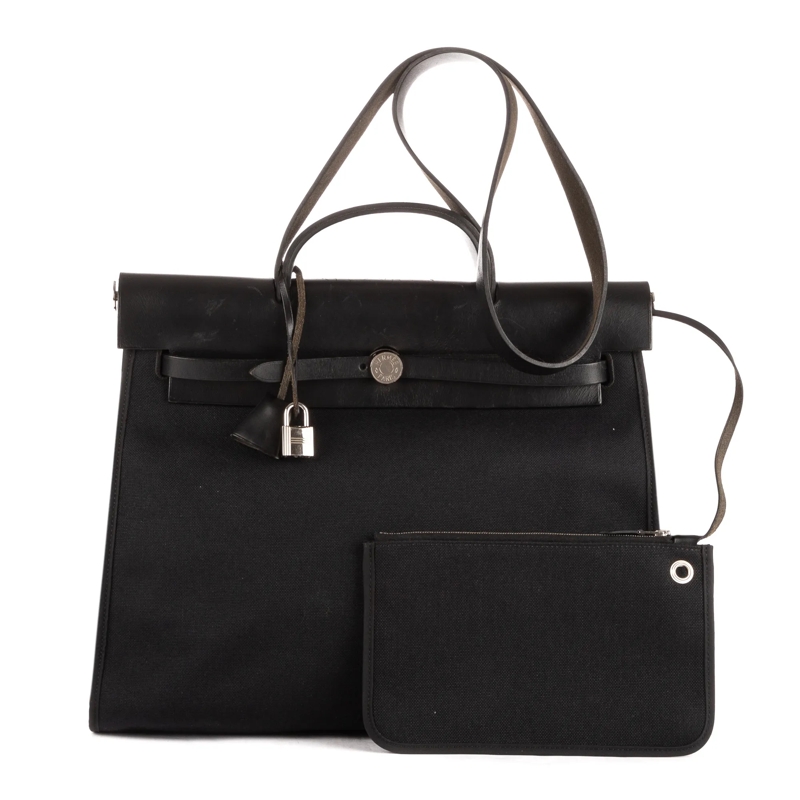 Hermès Crossbody Bag Herbag Zip 39 schwarz