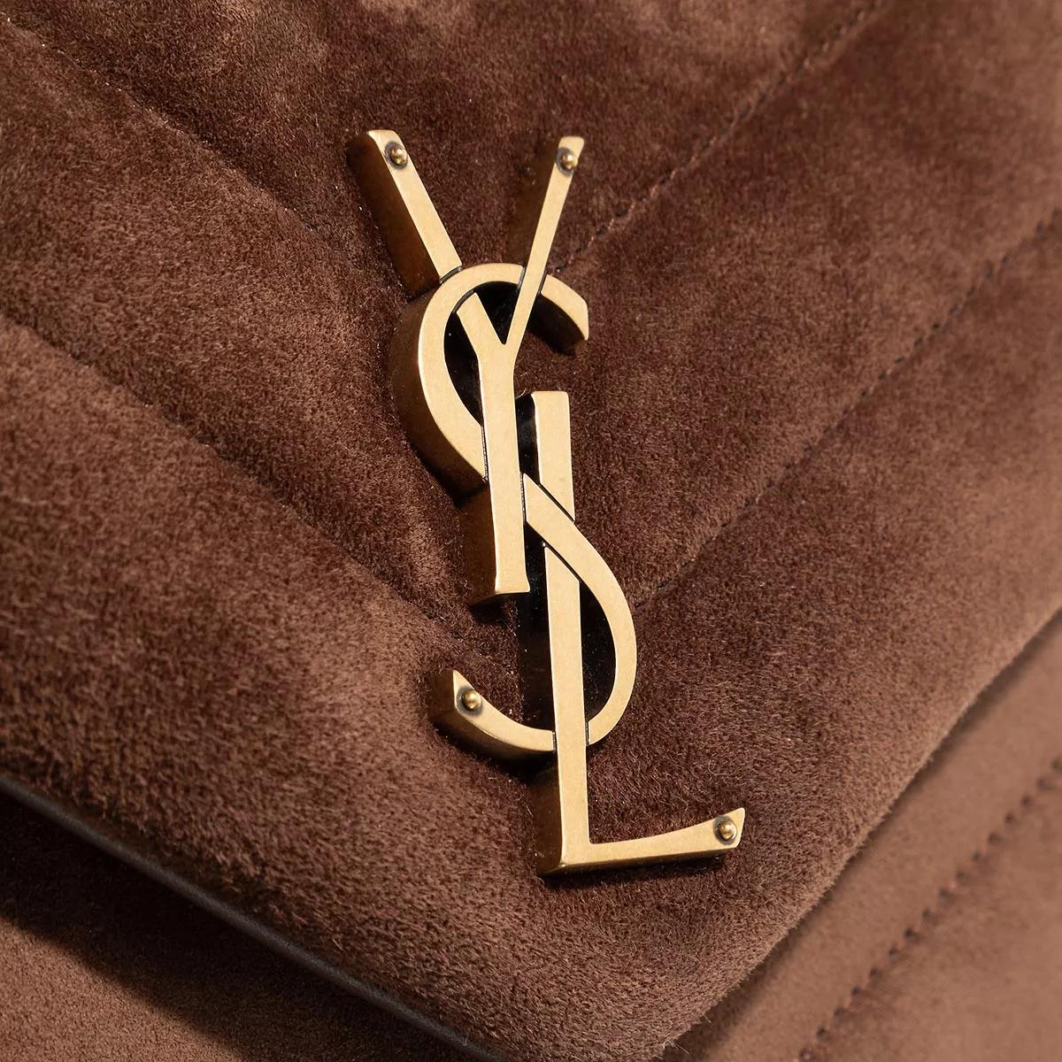 Saint Laurent Crossbody bags Small Loulou Shoulder Bag in bruin