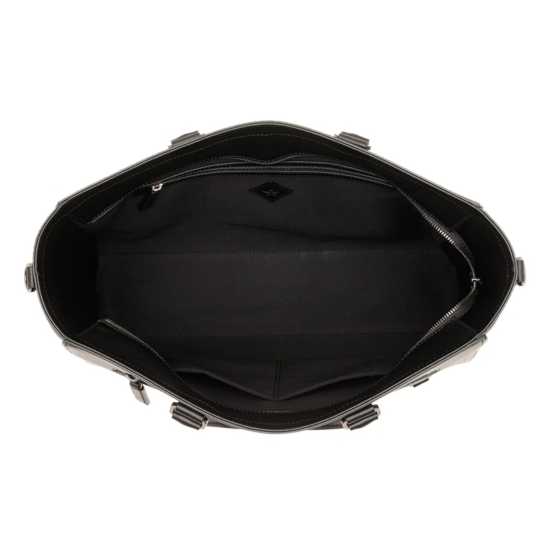 MCM Tote Diamond Vi Tote Lrg Bk Black(Image 6)