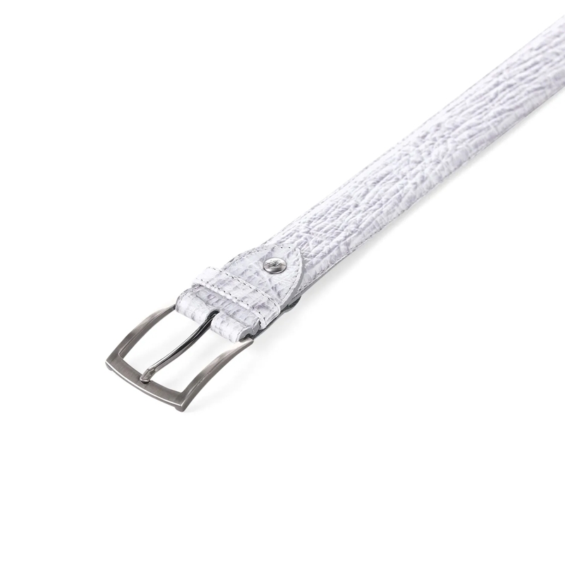 Van Bommel Gürtel Gürtel aus Leder grau(Image 2)