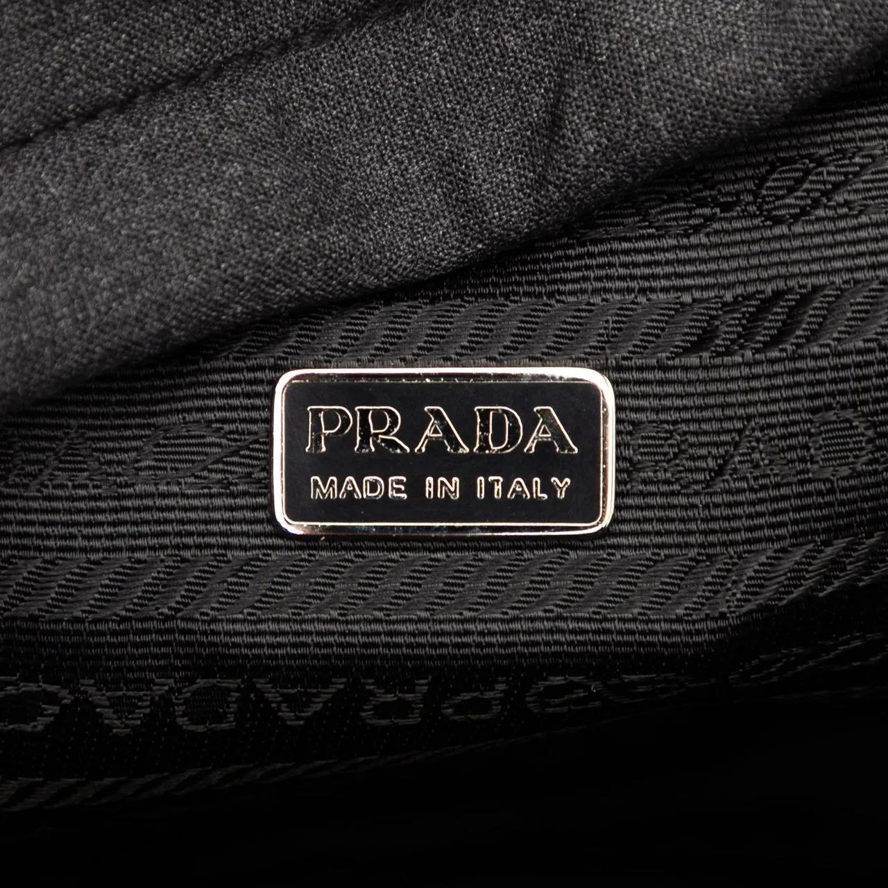 Thumbnail - Prada Kosmetiktaschen - Polyester Pouch - Gr. unisize - in Grau - für Damen