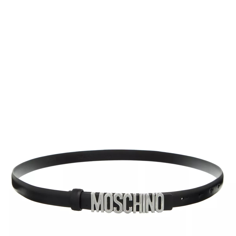 Moschino Ledergürtel Belt Black(Image 3)