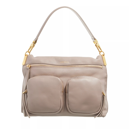 Coccinelle Hyle Warm Taupe Crossbody Bag