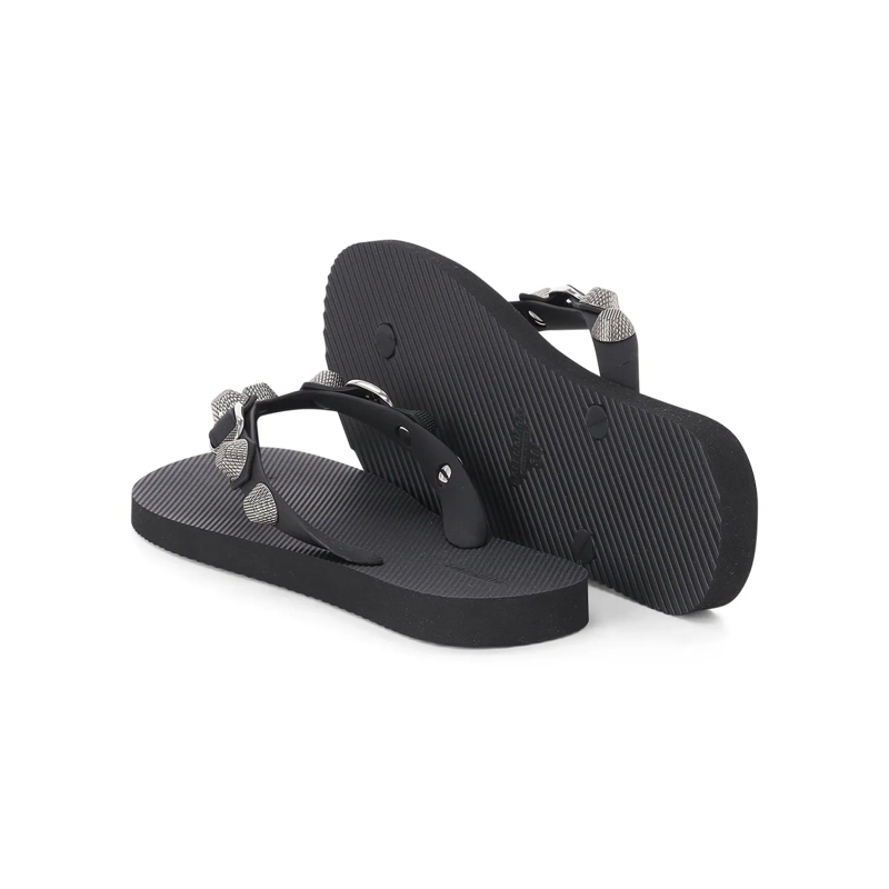Balenciaga Schnürschuhe Sandale Cagole schwarz(Image 3)