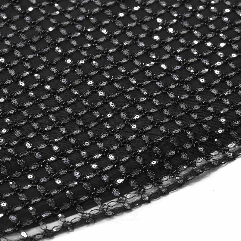 Rotate T-Shirt Shirt mit Pailletten schwarz(Image 3)