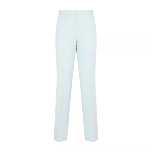 Jil Sander Blue Wool Trousers Blue 