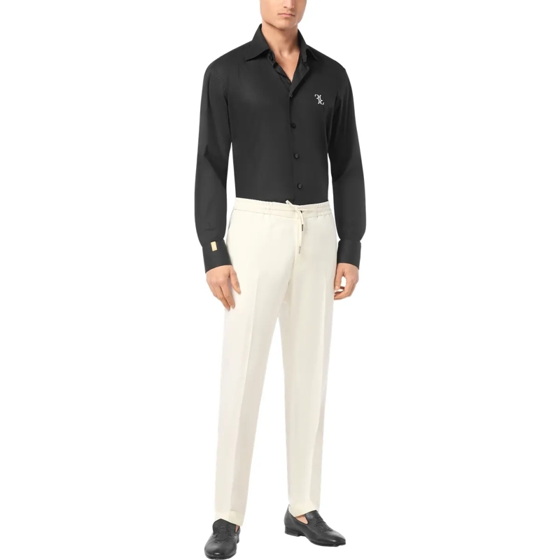 BILLIONAIRE Hose Hose Chinos Fit weiss(Image 3)