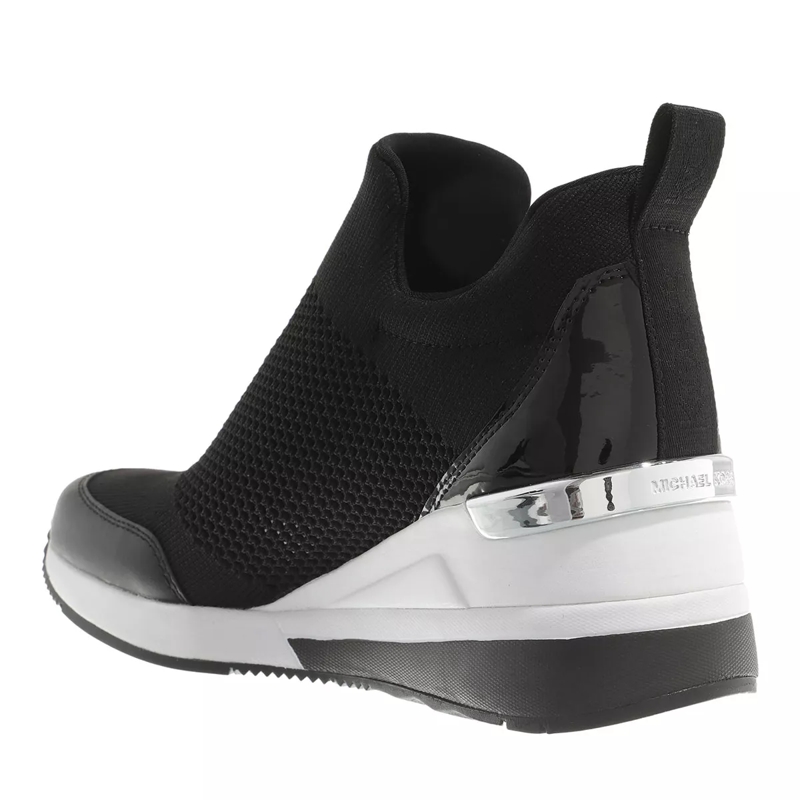 MICHAEL Michael Kors Sneaker haut de gamme Willis Wedge Trainer Black(Image 4)