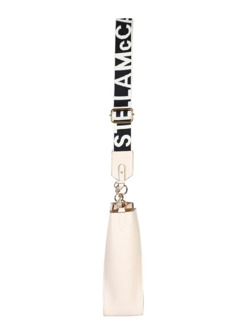 Stella Mccartney Shoppers & Totes Shoulder Bag With Logo in wit