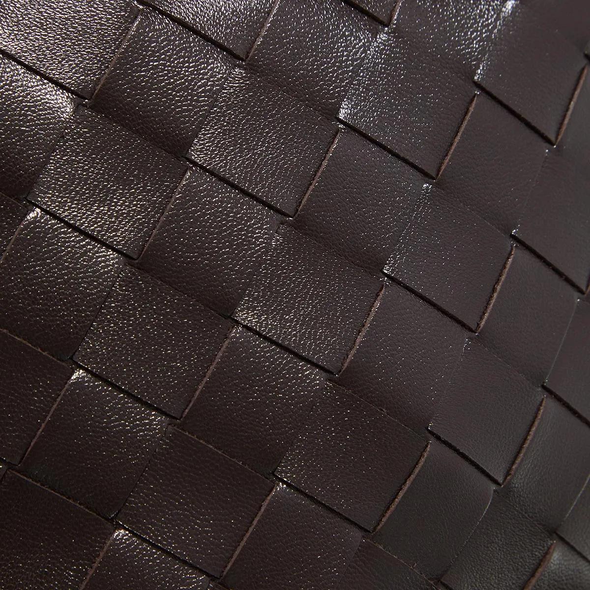 Bottega Veneta Pochettes Wallace Mini in bruin