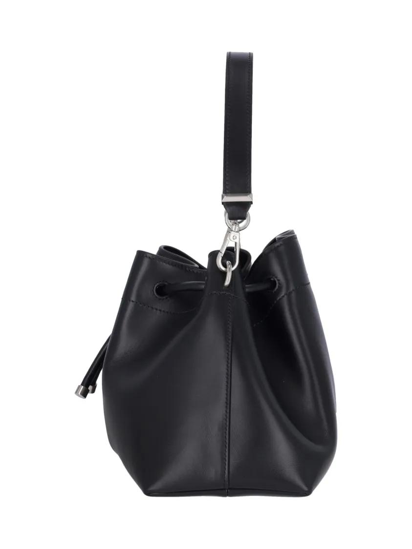 Jimmy Choo Bucket bags "Bon East West" Bucket Bag Black in zwart