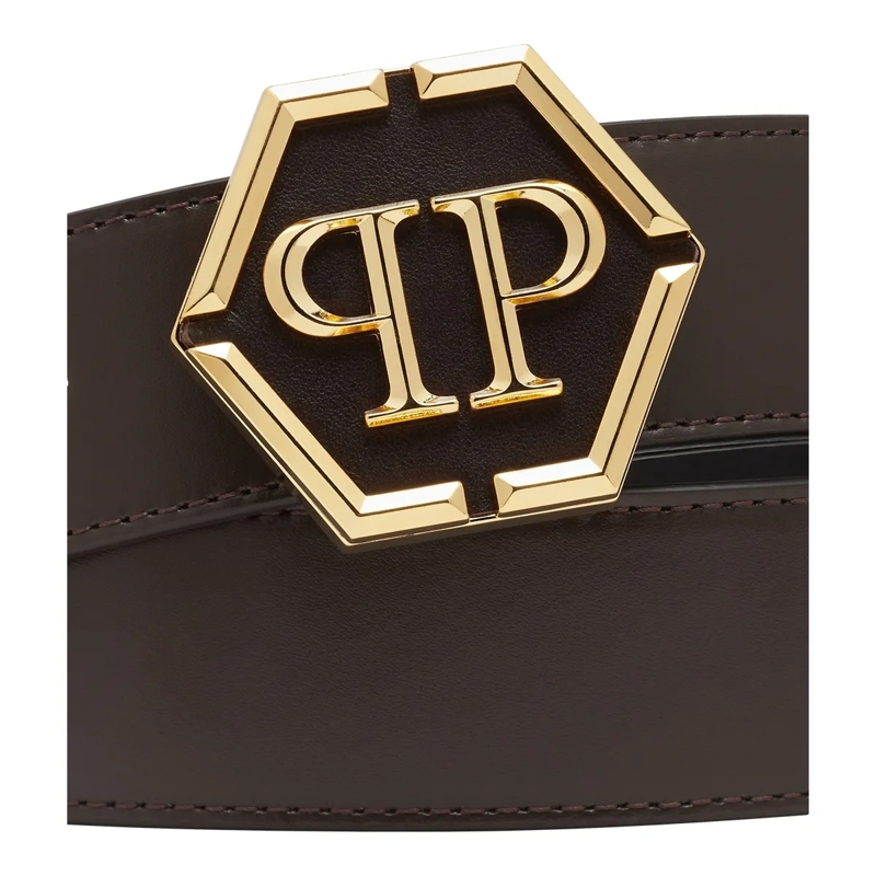 Philipp Plein Gürtel Gürtel Hexagon braun(Image 2)