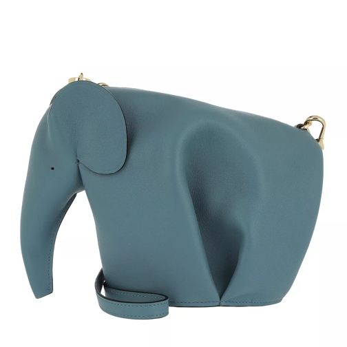 Loewe Elephant Mini Bag Stone Blue Crossbody Bag
