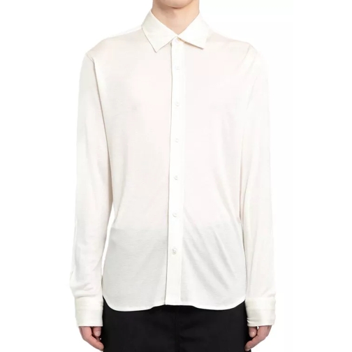 Tom Ford Silk Sheer Shirt White 