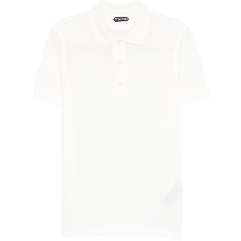 Tom Ford Polohemd Poloshirt aus Piqué mehrfarbig