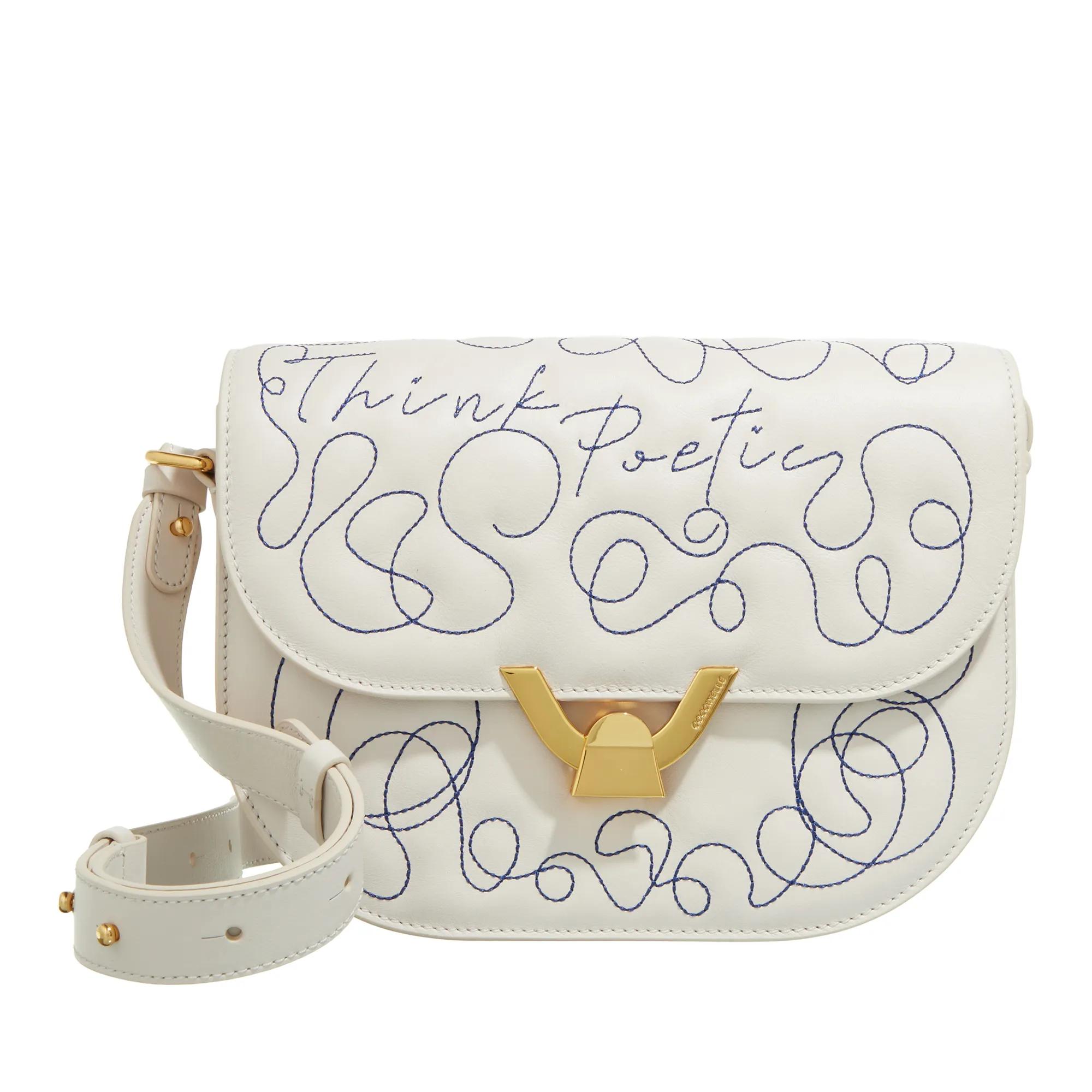 Coccinelle Crossbody Bags - Coccinelledew Doodle Emb. - Gr. unisize - in Creme - für Damen